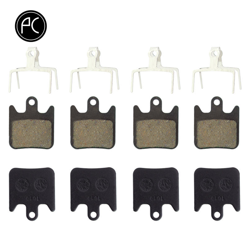 Tech Bike Accessories - PCycling 4 คู่จักรยานเสือภูเขาไฮดรอลิกเรซิ่นแผ่นดิสก์เบรคสําหรับ HOPE Tech X2
