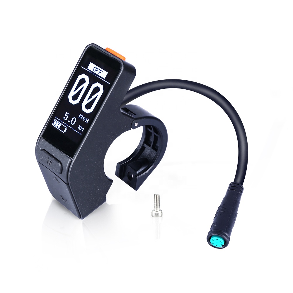 Tech Bike Accessories - TOPOLOGY-TECH SW102 มอเตอร์ขับเคลื่อนกลางสำหรับจักรยานไฟฟ้า หน้าจอ LCD กันน้ำ