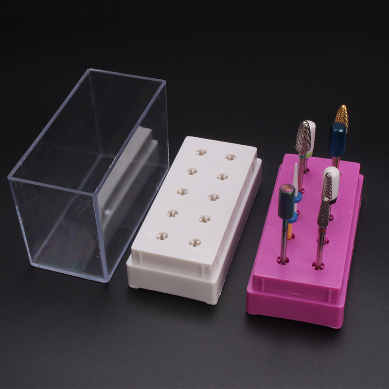 7/10 หลุมเล็บบิตกล่องเก็บคอนเท - Nail Tech Accessories บทวิจารณ์และราคา