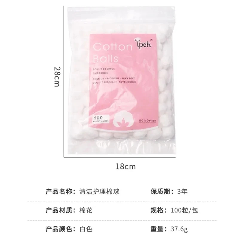 100PCS เล็บสําลีเล็บ Remover เ - Nail Tech Accessories บทวิจารณ์และราคา