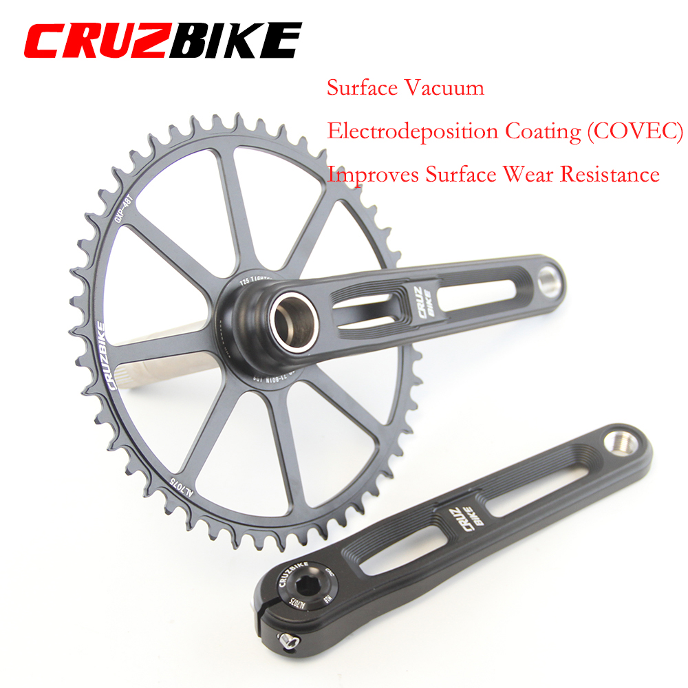 Crankset จักรยานพับได้ crankse - Tech Bike Accessories บทวิจารณ์และราคา