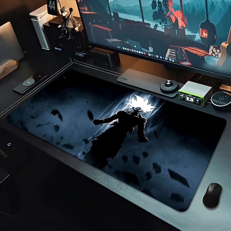 แผ่นรองเมาส์อนิเมะ DBZ สีดำ ลา - Tech Accessories For Desk บทวิจารณ์และราคา