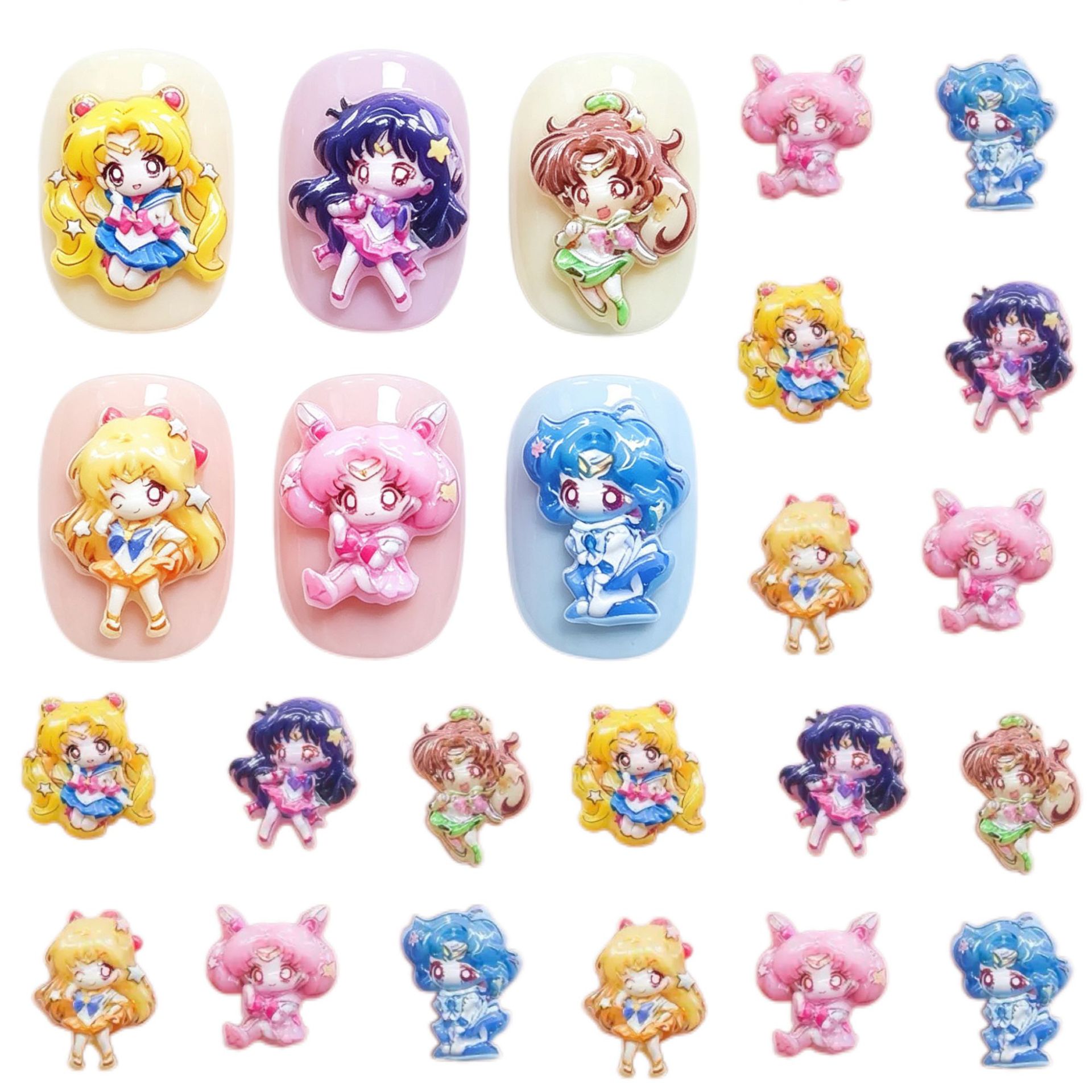 30/100 ชิ้น อุปกรณ์ตกแต่งเล็บล - Nail Tech Accessories บทวิจารณ์และราคา
