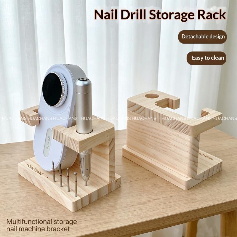 ที่เก็บอุปกรณ์ทำเล็บแบบไม้สำหร - Nail Tech Accessories บทวิจารณ์และราคา