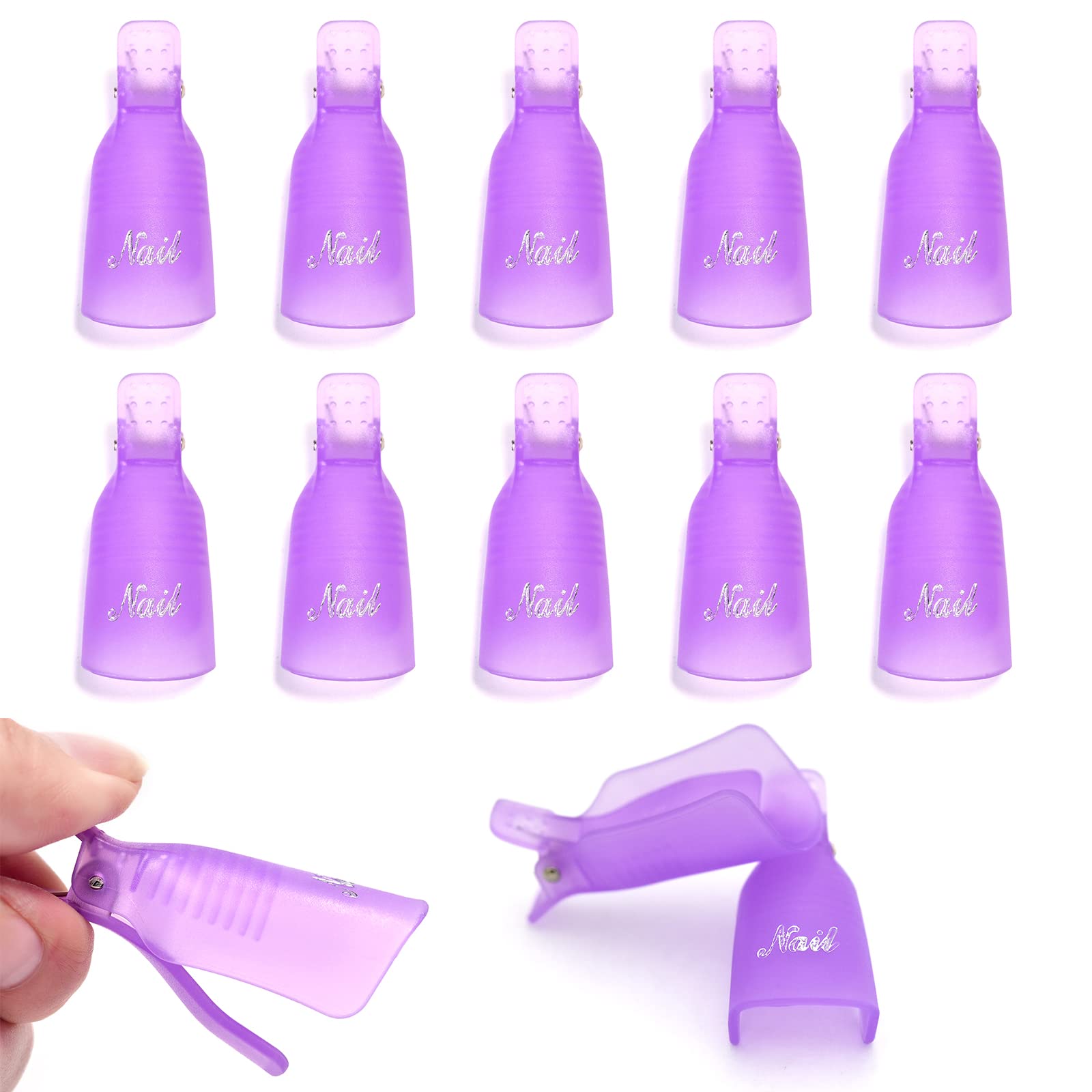 คลิปหนีบเล็บพลาสติก 10 ชิ้น สำ - Nail Tech Accessories บทวิจารณ์และราคา