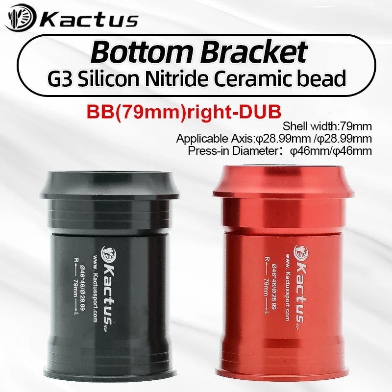 KACTUS BB79mm วงเล็บด้านล่างเซ - Tech Bike Accessories บทวิจารณ์และราคา