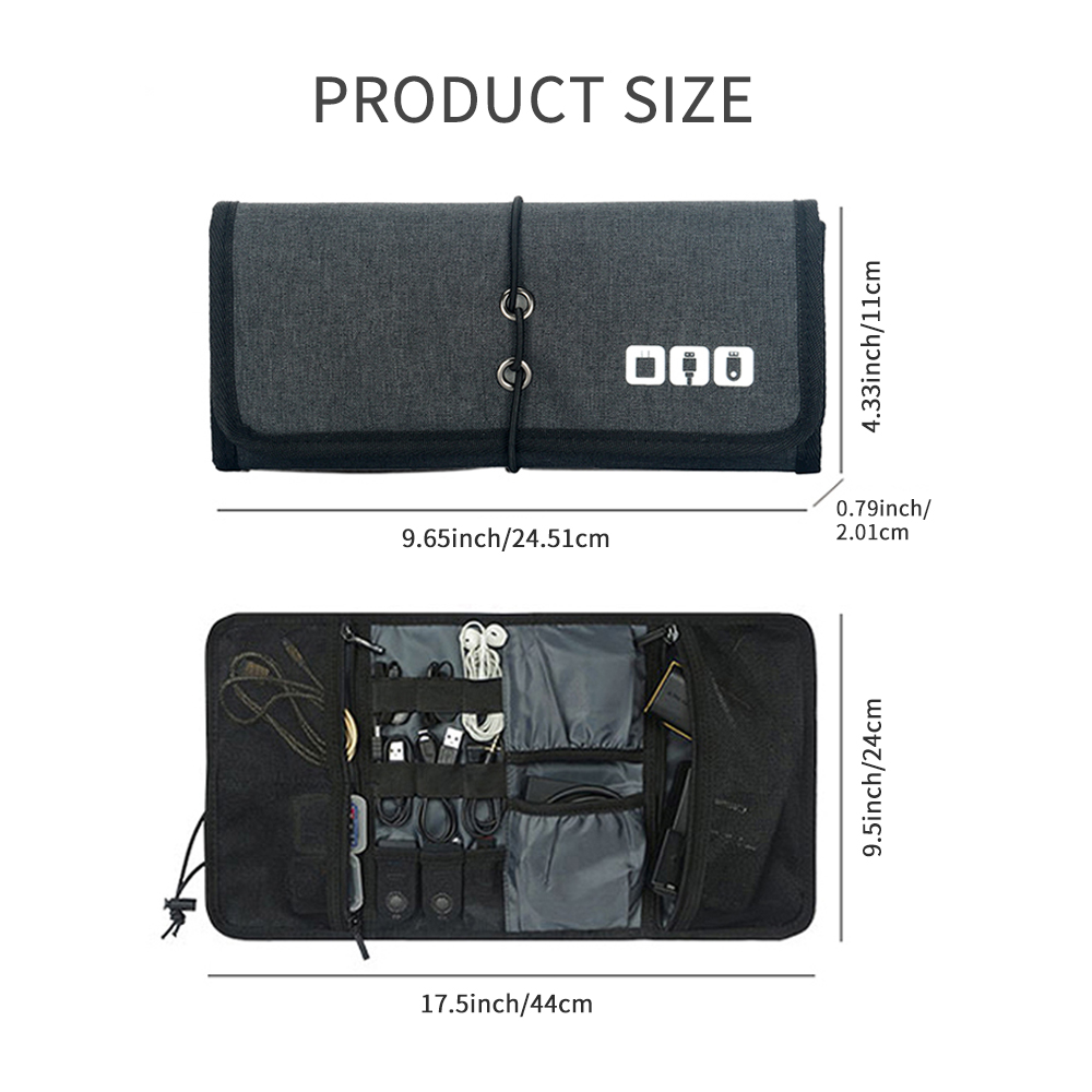 กระเป๋าเก็บสายเคเบิลสำหรับเดิน - Tech Accessories Storage บทวิจารณ์และราคา