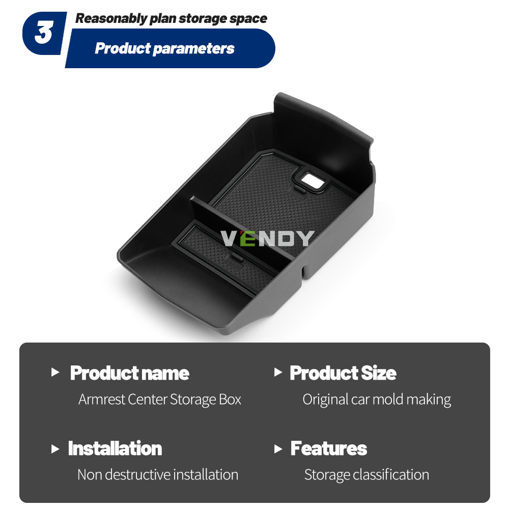 รถกลางที่เก็บกล่องสําหรับRenau - Tech Accessories Storage บทวิจารณ์และราคา
