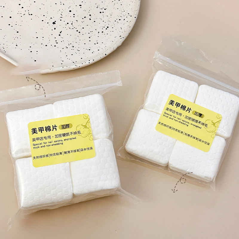 200/500 PCS หนาอาชีพผ้าฝ้ายสํา - Nail Tech Accessories บทวิจารณ์และราคา