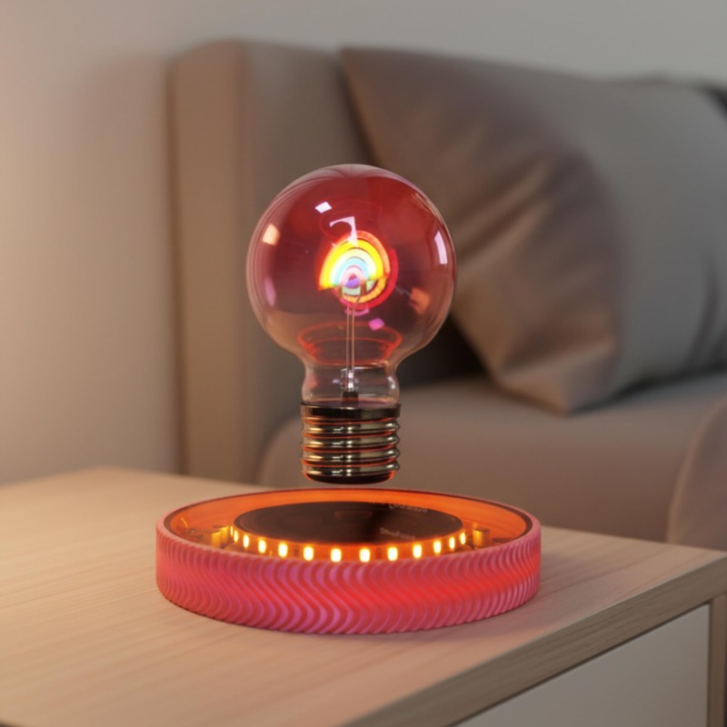 หลอดไฟ LED ลอยได้ไร้สาย โคมไฟต - Tech Accessories Gifts บทวิจารณ์และราคา