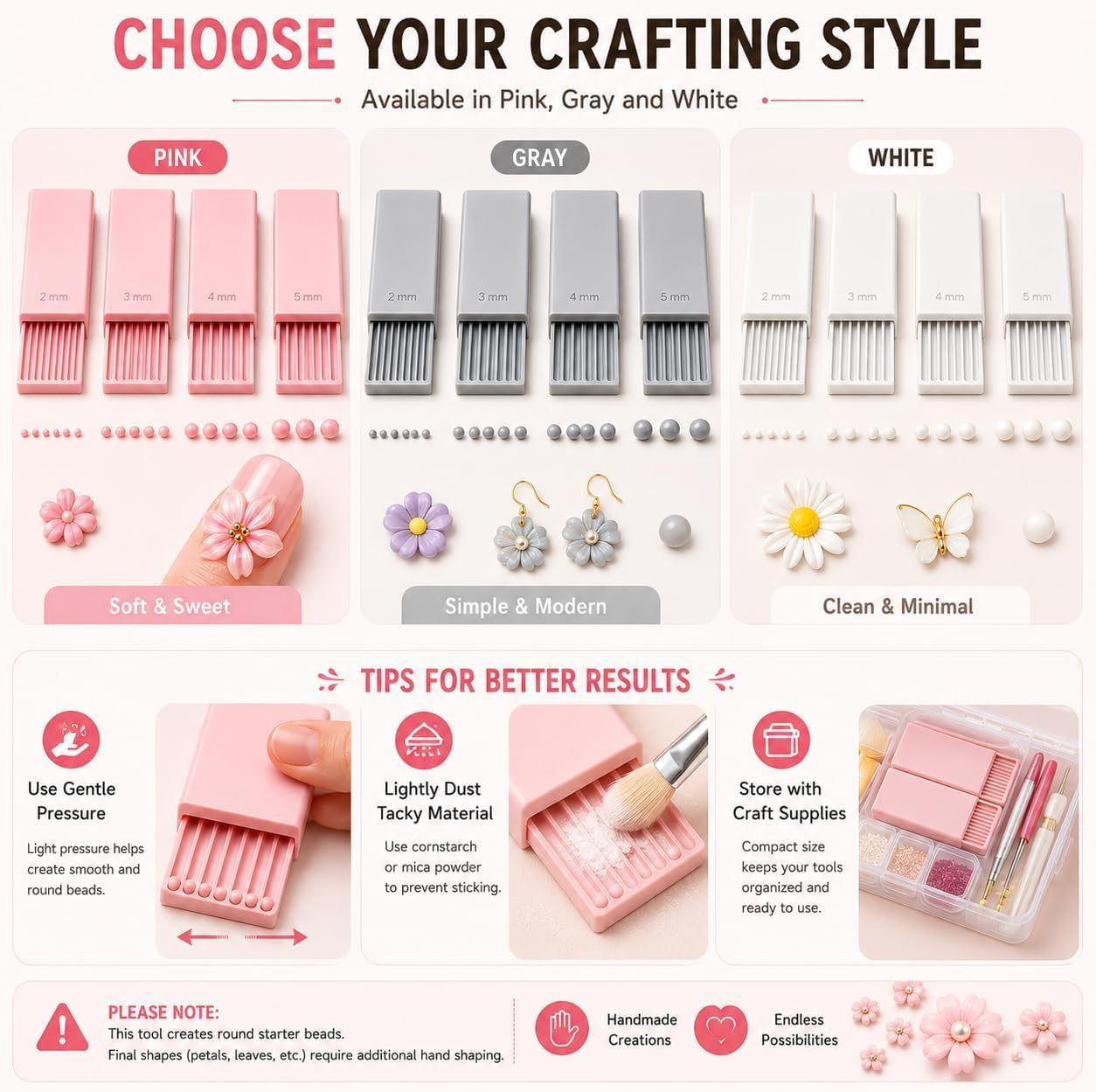 เครื่องมือทำลูกปัดเจล 3D สำหรั - Nail Tech Accessories บทวิจารณ์และราคา