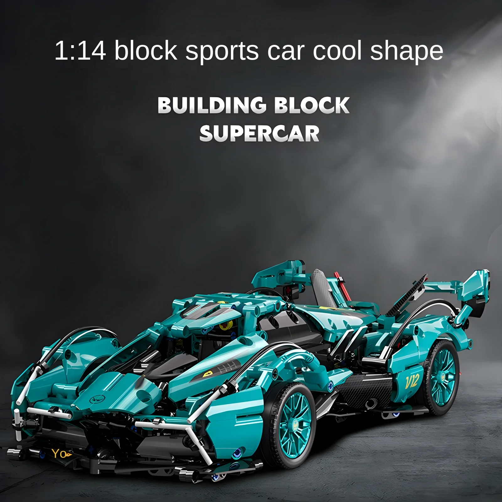 สีฟ้า V12 บล็อก Roadster RC Te - Tech Accessories Gifts บทวิจารณ์และราคา
