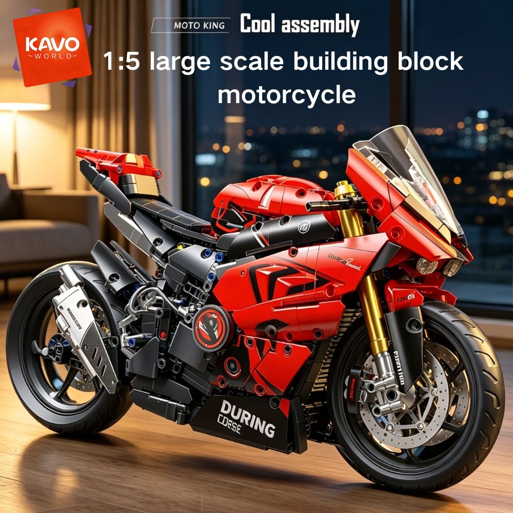 KAVOWORLD ชุดตัวต่อรถมอเตอร์ไซ - Tech Bike Accessories บทวิจารณ์และราคา