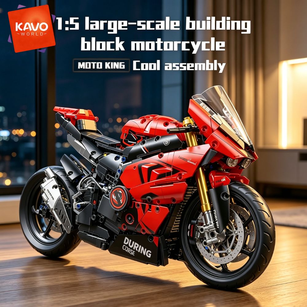 KAVOWORLD ชุดตัวต่อรถมอเตอร์ไซ - Tech Bike Accessories บทวิจารณ์และราคา