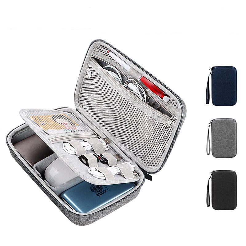 กระเป๋าใส่ของอิเล็กทรอนิกส์แบบ - Tech Accessories Hard Case บทวิจารณ์และราคา