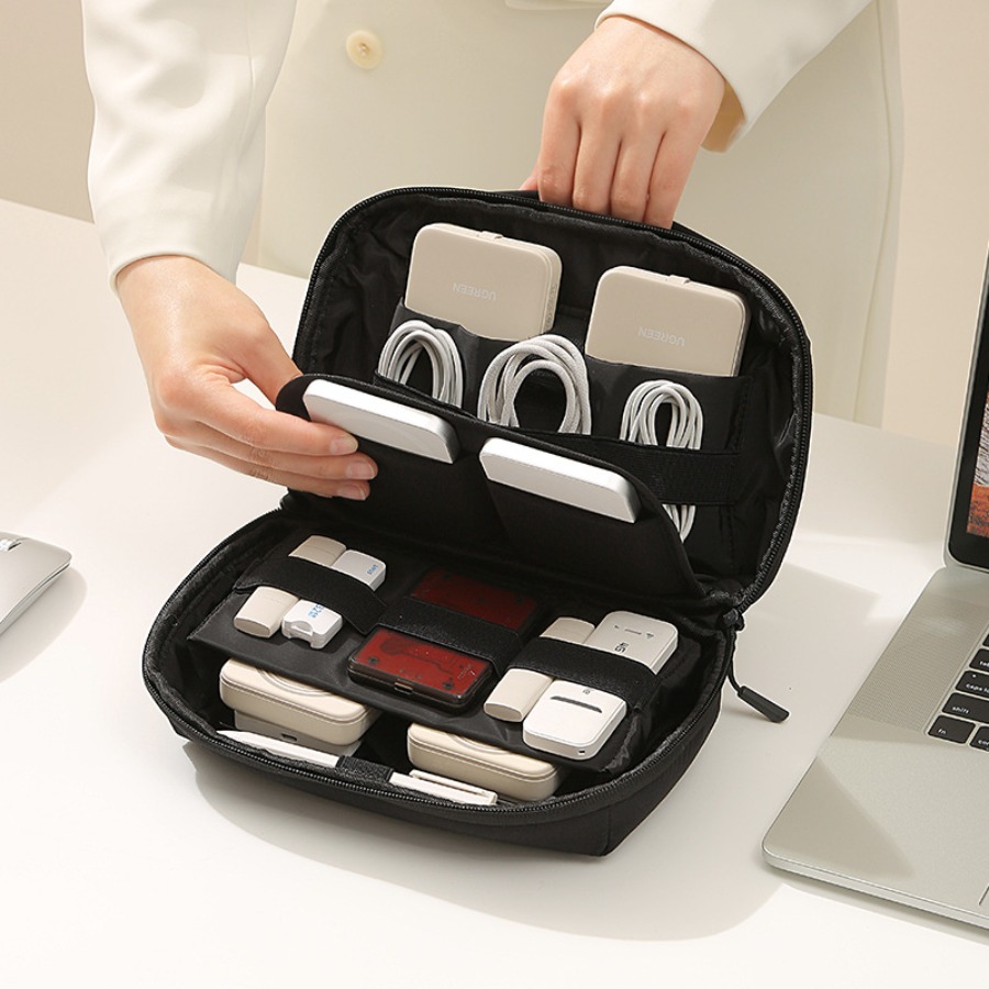 กระเป๋าจัดเก็บสายไฟแบบพกพาสำหร - Tech Accessories Storage บทวิจารณ์และราคา