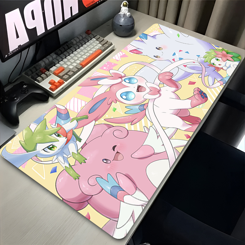 แผ่นรองเมาส์สีชมพูขนาดใหญ่ XXL - Tech Accessories For Desk บทวิจารณ์และราคา