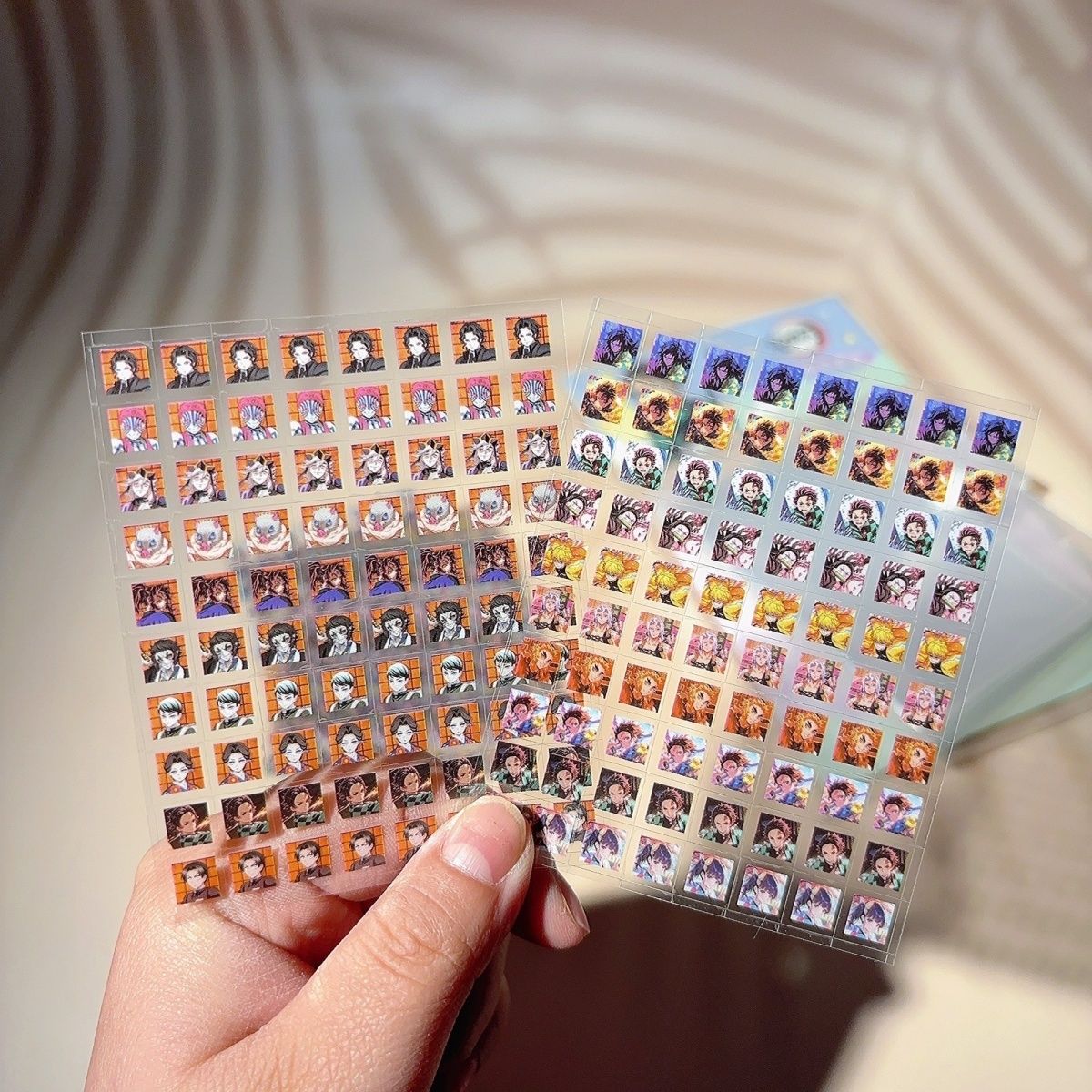 สติกเกอร์ลายอนิเมะดาบพิฆาตอสูร - Nail Tech Accessories บทวิจารณ์และราคา
